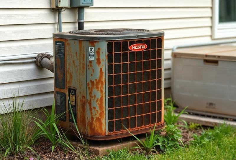 Full System Replacement before — Trust Heating & Air HVAC project in Lexington, KY